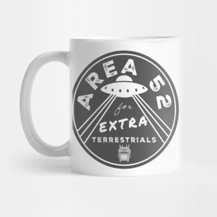 AREA 52 for EXTRA-terrestrials (grey) Mug